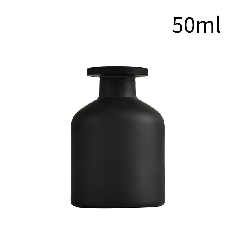 1Pc 50Ml Home Fragrance Diffuser Bottles Party Gifts Glass Container Reed Diffuser Essential Oil Bottle Oil Diffusers Sticks